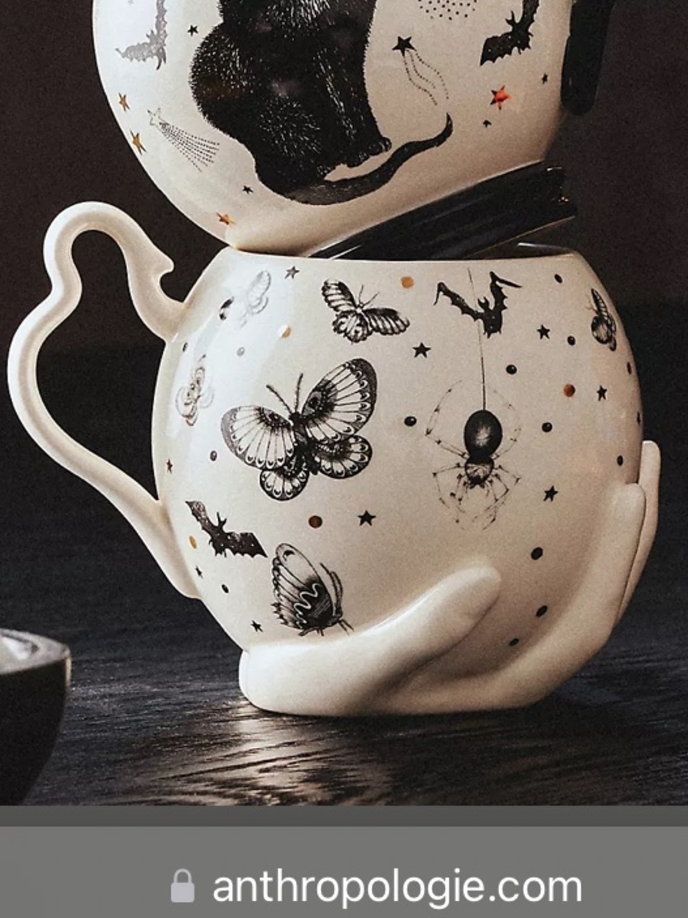 Anthropologie w/ Florence Balducci Ceramic Mug